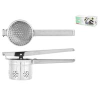 Calder potato masher with side holes in Stainless Steel