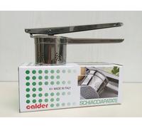 Calder potato masher with side holes in Stainless Steel