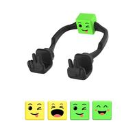 CALDEVER Cell Phone Stand Stocking Stuffers for Teens Girls Boys Kids Gifts: Peace Sign Thumbs Lazy Cell Phone Holder for Desk Cool Gadgets Birthday Gifts for Women Men Teenage Adults Wife