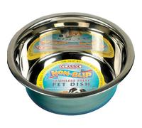Classic Dog Bowl Caldex Non-Slip Stainless Steel Large 2500ml