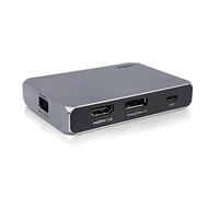 CalDigit USB-C Gen 2 Soho 10Gbps Dock - up to 4K 60Hz, HDMI 2.0b, DisplayPort 1.4, 10GB USB A and USB C, UHS-II Micro SD and SD Card Reader, Passthrough Charging, 100W Power