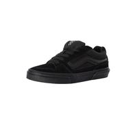 Vans Men's Caldrone Sneaker, Suede/MESH Black/Black, 9.5 UK