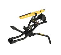 Caldwell Claymore Solo Clay Thrower with Foot Pedal, Angle Adjustment, and Auto Resetting Arm for Clay Shooting, Shooting Sports, Hunting