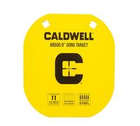 Caldwell High Caliber AR500 Steel Target 8" Gong, 3/8" Thickness, Rifle Rated for Precision Shooting and Target Practice