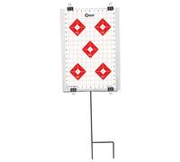 Caldwell Ultra Portable Target Stand 12" x 18" with Tear Down Design and Targets for Outdoor, Range, Shooting and Hunting