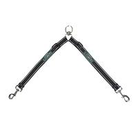 Caldwell's Pet Supply Co. No Tangle Dog Leash Coupler, Double Dog Walker - Trainer Leash - Two Dogs Adjustable Splitter Lead