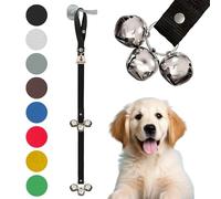 Caldwell's Pet Supply Co. Potty Bells Housetraining Dog Doorbells for Dog Training and Housebreaking Your Doggy. Dog Bell with Doggie Doorbell and Potty Training for Puppies Instructional Guide