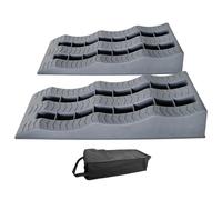 Cale Camping Car - 2 Cales De Nivellement Robustes Pour Camping-car | Caless Et Niveleurs De Roue Légers Pour Remorques | De 3 T, Cales De Compensation Pour Campings-Car