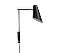 Cale Wall Lamp with Arm Black