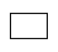 Caledonia Signs 56197 Blank Adapt-a-Sign, 215 mm x 310 mm, Black Border, 215 mm x 310 mm