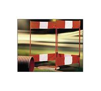Caledonia Signs 57989 Folding Barrier, 4 Sides, Regular, 750 mm x 1100