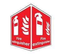Caledonia Signs 58002 Fire Extinguisher Projecting Sign