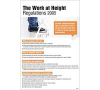 Caledonia Signs 58129 Working at Heights Regulation Poster
