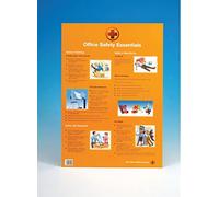 Caledonia Signs 58992 A2 Poster, "Office Safety Essentials"