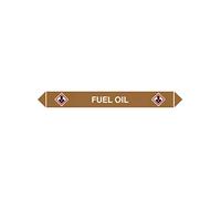 Caledonia Signs 59975 Fuel Oil Flow Marker (Pack of 5)