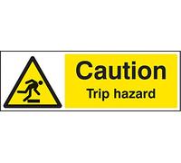 Caledonia Signs 84214G Sign, Caution Trip Hazard