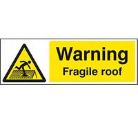 Caledonia Signs 84261G Sign, Warning Fragile Roof