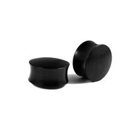 Calefee Wooden Ear Gauges 3/4, Ear Plugs for Women Polished Dome Shaped, Body Piercing Jewelry for Women 20mm, 2pcs