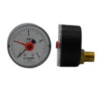 Caleffi - 0-4 Bar Pressure Gauge Back Connection 1/4" 557204