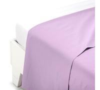 Caleffi 00974 Cotton Top Sheet Plain Lilac Single Cotton