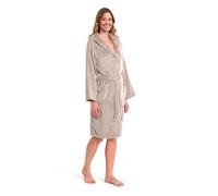 Caleffi 100% Cotton Terry Towelling Bathrobe with Hood and Belt