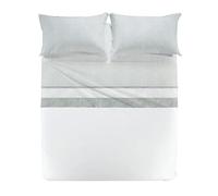 Caleffi 1003624 Cotton Nevada2 Bed Sheet Set, Grey