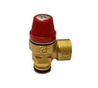Caleffi 15mm O-Ring Type 6 Bar Pressure Relief Valve 312007Cst