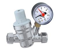 Caleffi 22mm Pressure Reducing Valve (3 Bar) with Gauge 533851