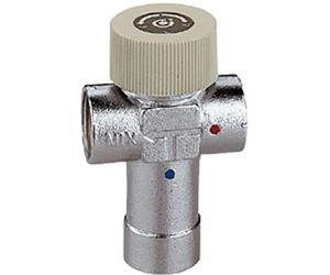 Caleffi 3/4" Adjustable Thermostatic Mixing Valve (40-60°C) 520540