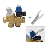 Caleffi 3/6 Bar 533112 Cst Combined Prv And Cold Fill Monobloc Manifold Assembly F0001223 + Prv Key