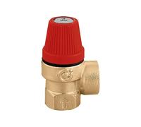 Caleffi 3 Bar 1/2" Pressure Relief Valve, Female