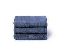 Caleffi 3X Large Bath Towel Set, 55x105cm, 100% Cotton Bath Set - Soft and Absorbent, Great for Bathroom, Face and Daily Use, Shower Towel, Large Towel