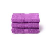 Caleffi 3X Large Bath Towel Set, 55x105cm, 100% Cotton Bath Set - Soft and Absorbent, Great for Bathroom, Face and Daily Use, Shower Towel, Large Towel