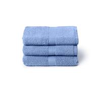 Caleffi 3X Large Bath Towel Set, 55x105cm, 100% Cotton Bath Set - Soft and Absorbent, Great for Bathroom, Face and Daily Use, Shower Towel, Large Towel