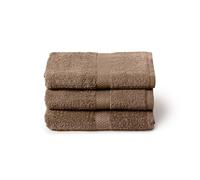 Caleffi 3X Large Bath Towel Set, 55x105cm, 100% Cotton Bath Set - Soft and Absorbent, Great for Bathroom, Face and Daily Use, Shower Towel, Large Towel