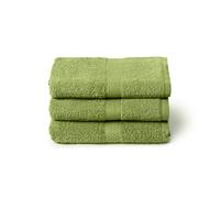Caleffi 3X Large Bath Towel Set, 55x105cm, 100% Cotton Bath Set - Soft and Absorbent, Great for Bathroom, Face and Daily Use, Shower Towel, Large Towel