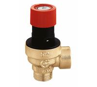CALEFFI 514430 Safety relief valve. Male - female connections 1/2" 3 BAR