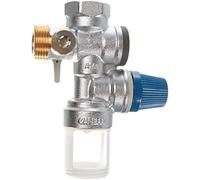 Caleffi 526152 - Boiler and battery safety unit with shut-off valve and controllable directional valve, 10 kW, 3/4