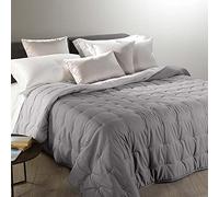 Caleffi 55126 Microfibre Mia Calduccia Half Season Blanket for Double and Half Beds, Grey