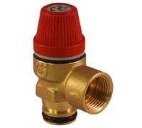 Caleffi - 6 Bar Pressure Relief Valve 1/2" Push Fit O-Ring 312007Cst