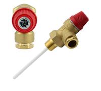 Caleffi 7 Bar 1/2" Pressure & Temperature Relief Valve CA-309470