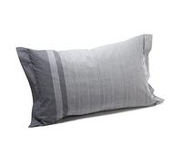 Caleffi 75555 Cotton Rainbow Single Pillowcase, Grey