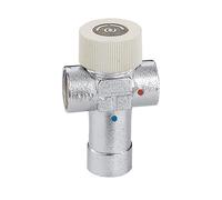 Caleffi Adjustable thermostatic mixing valve 1/2" F Metric