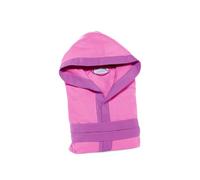 Caleffi - Bathrobe for Men and Women, Soft Terry Towelling with Hood, 100% Cotton Bathrobe with 2 Pockets, Hanger for Bathrobes, Belt and Loops Absorbent Resistant Valid as a Winter Dressing Gown,