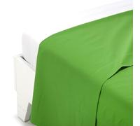 Caleffi - Bed linen-top 100% Cotton Plain and Half Green