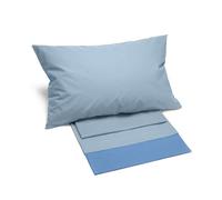 Caleffi Bedcover Sheets, Cotton, avio, King Single