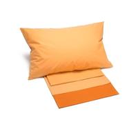 Caleffi Bikolor 63508 Cotton Bedspread, Orange, Double