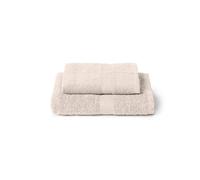 Caleffi Cotton Bidet and Face Towel Set, Wash-Resistant Towels, Includes 1 Face Towel 55 x 100 cm and 1 Guest Bidet Towel 40 x 60 cm, Caleffi 2 Piece Towels