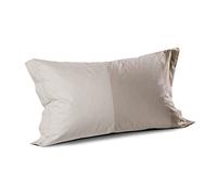 Caleffi Cotton Cushion Covers Set of 2 for Standard Bed Soft and Breathable Pillowcases Made of 100% Cotton - Cushion Cover in Italian Design - Decorate the Bedroom