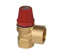 Caleffi Diaphragm Safety Valve 1/2 x 3/4 Inch 3 Bar